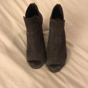 Vince Canute grey shade heel booties